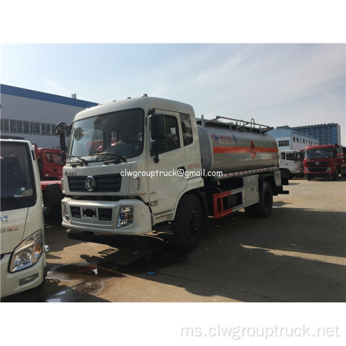 Dongfeng 3cbm hingga trak tangki bahan bakar minyak 6cbm